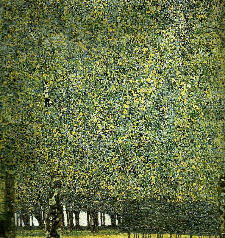 Gustav Klimt park China oil painting art